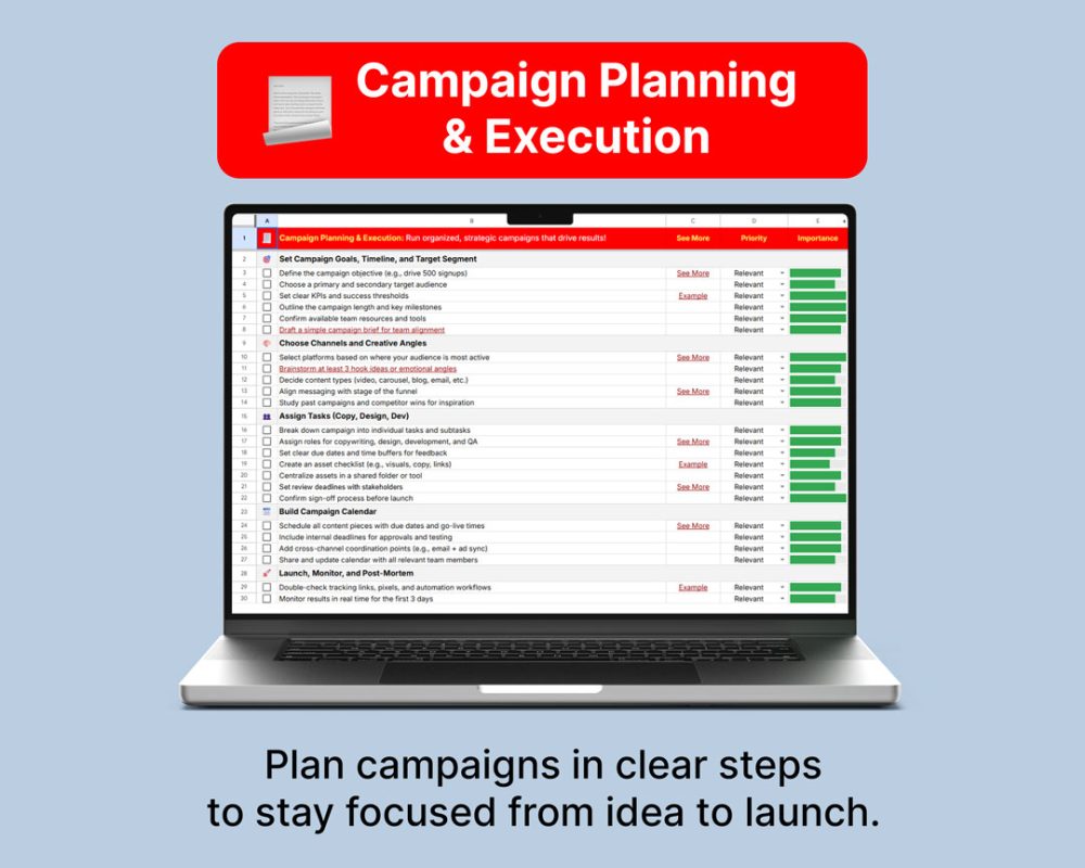 Ultimate Marketing Checklist - Image 9