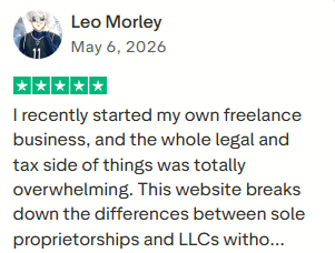Trustpilot review of Consulting Management Explained