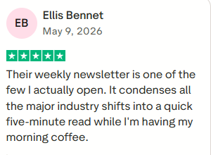 Trustpilot review of Consulting Management Explained