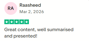 Trustpilot review of Consulting Management Explained
